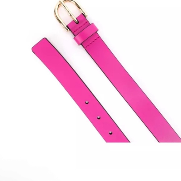 KATE SPADE BERRY PINK BELT BOW BAG! Adjustable up to 40”L! NWT - Picture 7 of 7